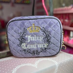 Juicy Couture Dusty Violet/Chocolate Royal Couture Crossbody